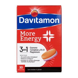 Davitamon | More Energy 3in1 | 30caps