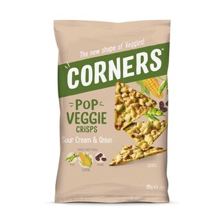Corners | Pop Veggie | Chips | Sour Creme & Oignon 