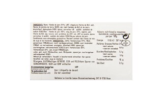 Delhaize | Boerenpensen | Zwart-Wit +/- 240 gr