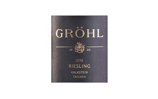 Allemagne - Duitsland | Rheinhessen | Gröhl Riesling Kalkstein 2018 