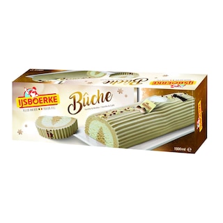 Ijsboerke | Buche de noël | Vanille | Café 