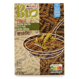 Pasta | Fusilli | Grone erwt | Bio