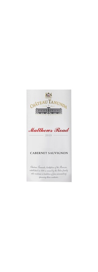 Chateau Tanunda | Matthews Road | Cabernet Sauvignon 