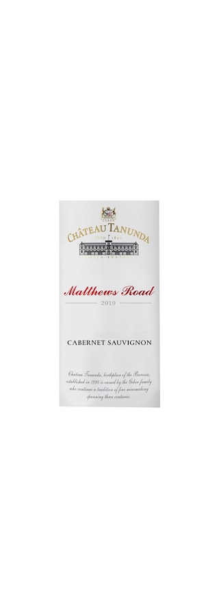 Chateau Tanunda | Matthews Road | Cabernet Sauvignon 75 cl