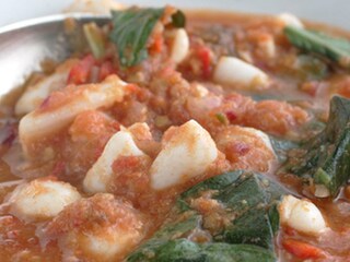 Gebakken calamares op Mauritiaanse wijze