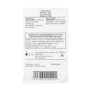 Delhaize | Foies | Poulet 