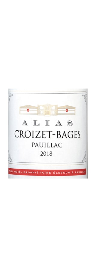 Alias Croizet-Bages | Pauillac | 2018 