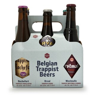Belgian Trappist Beers | Mix 6 Belgische trappisten 6 x 33 cl