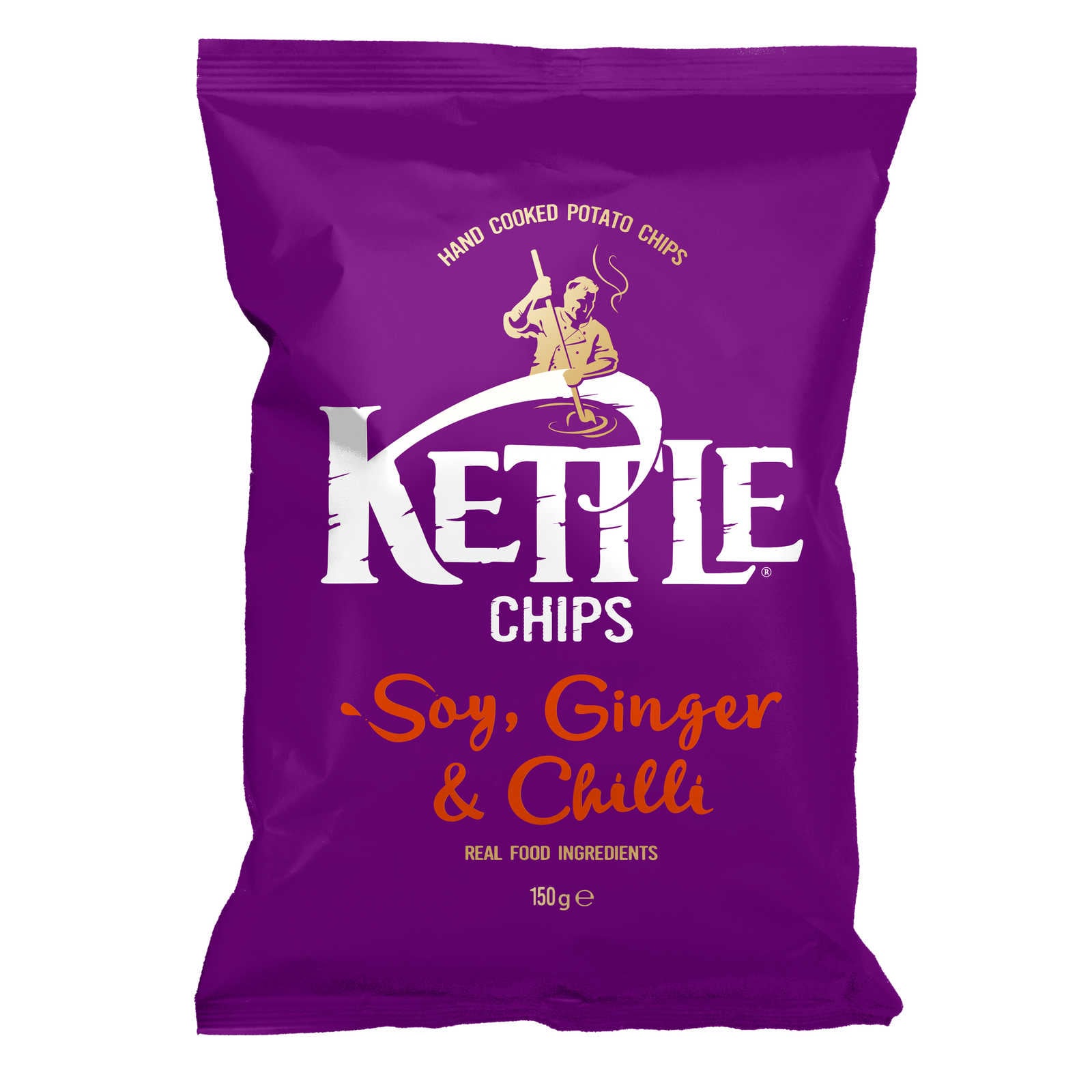 Kettle Chips Soy Ginger & Chilli 150 gr Delhaize