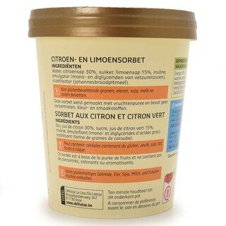 Delhaize | Sorbet | Citron | Lime 