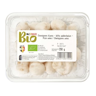 Delhaize | Bio | Witte champignons | Belgisch | Bio 