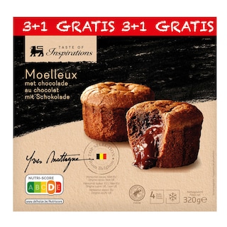 Taste of Inspirations | Moelleux | Met chocolade | 3+1 gratis 