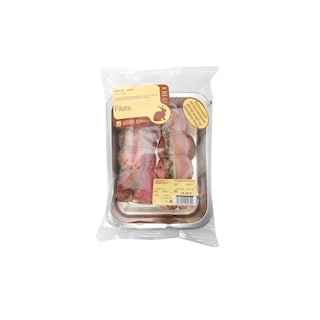 Delhaize | Rôti de filet de lapin aux champignons des bo 