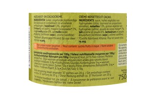 Delhaize | Pâte à tartiner | Noisettes 