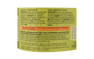 Delhaize | Smeerpasta | Hazelnoot 750 gr