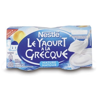 Nestlé | Yaourt | Grecque | Nature | 4+2 gratuit 