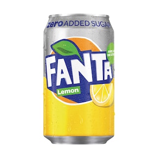 Fanta | Zero Lemon | Limonade | Zonder suiker | Citroen | Blik 