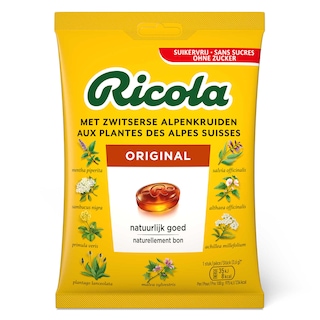 Ricola | Snoepjes | Original | Herb | Suikervrij 
