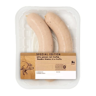 Delhaize | Boudin blanc | Truffle | 2x120g 