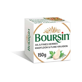 Boursin | Verse kaas|Knoflook & Fijne Kruiden 150 gr