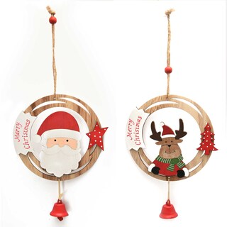 Delhaize | Houten hanger | 2 asst 