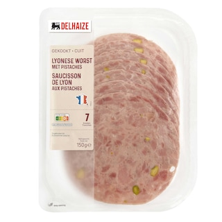 Delhaize | Lyonse Worst met Pistache 