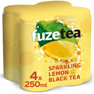 Fuze Tea | Black Tea | Bruisend |Lemon | Can 