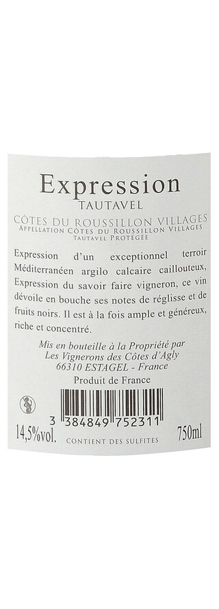 FR MIDI COTES ROUSSILLON VILLA | Midi - Languedoc-Roussillon | Expression Tautavel CD Roussillon Villages R 