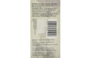 Delhaize | Bio | Tisane | Menthe | Sachets | Fairtrade | Bio 