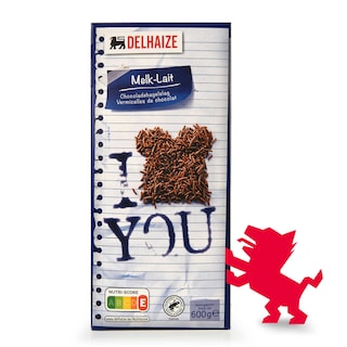 Delhaize | Vermicelles | Chocolat au lait 
