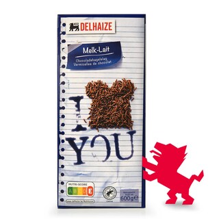 Delhaize | Chocoladehagelslag | Melk 600 gr