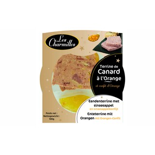 LES CHARMILLES | TERRINE CANARD ORANGE 