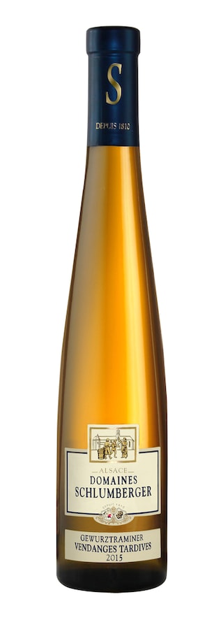 France - Frankrijk | Alsace | Domaines Schlumberger Gewurzt Vend Tard 2015 Blanc 