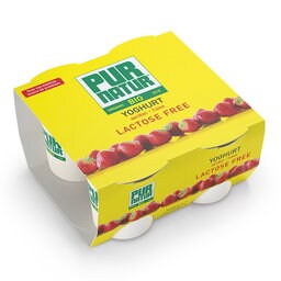 Yaourt | Fraise | Sans lactose | Bio | Eco