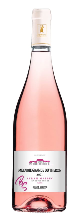 France - Frankrijk | Igp | Metairie Grand Theron 2021 Rosé 