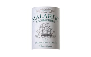 France - Frankrijk | Bordeaux - Pessac-Leognan GCC | Malartic Lagrave | Houten kist | 2019 | Witte 
