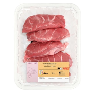 Delhaize | Varkenswangen 