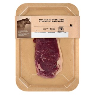 Delhaize | Black | Angus | Dunne Lende +/- 250 gr