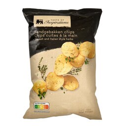 Taste of Inspirations | Chips | Zeezout | Italiaanse kruiden 