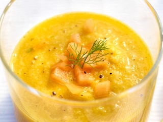 Gaspacho de melon et de fenouil