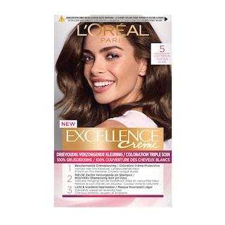 Excellence | Châtain clair - 5 | Coloration pour cheveux 