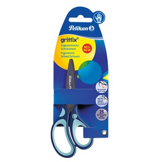Pelikan | Schaar Griffix rond | blauw | rechtshandig 