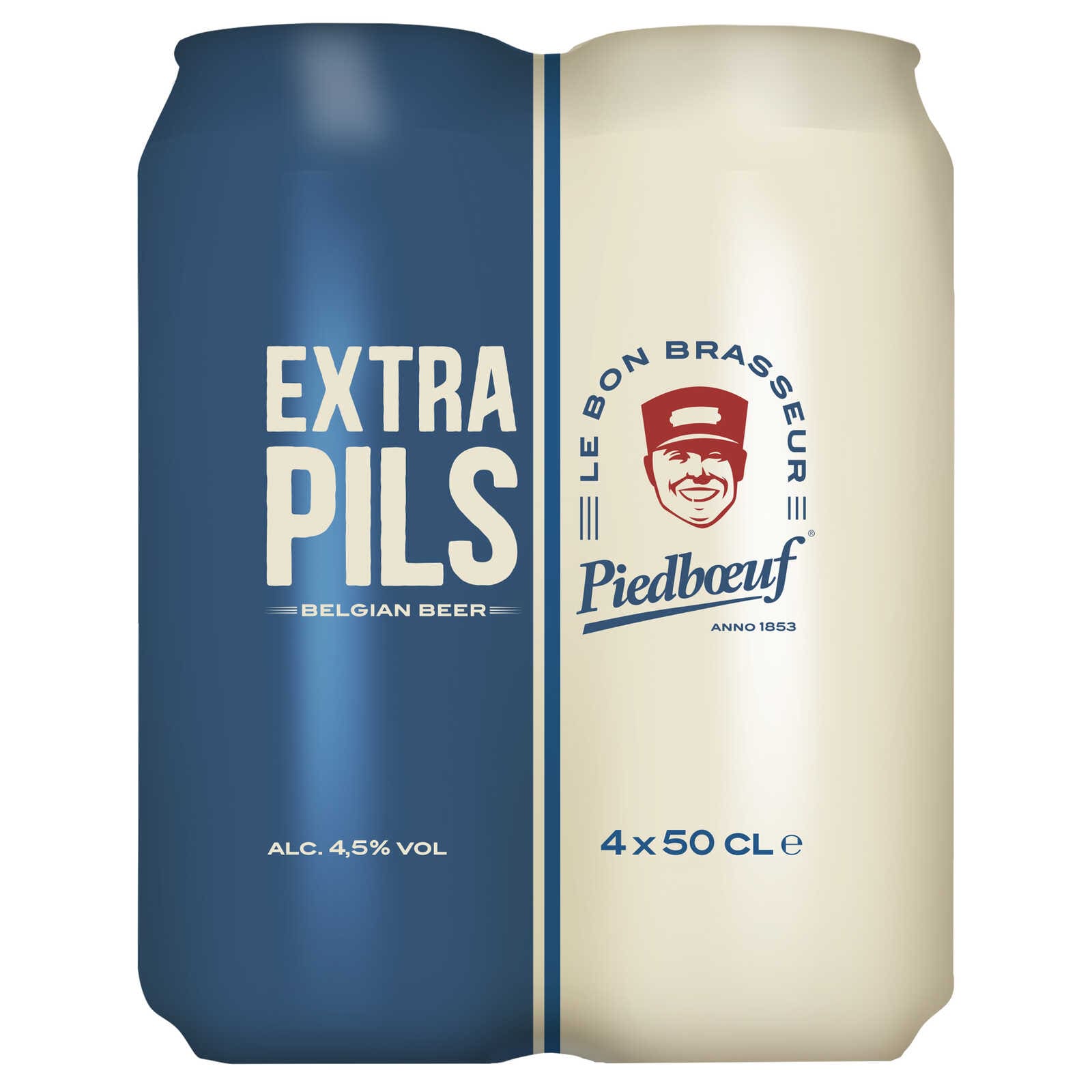 Piedboeuf Bier | Extra Pils | 4,5% Alc. | Blik