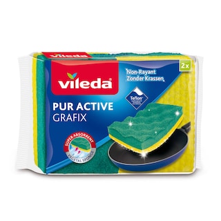 Vileda | Schuursponzen | Grafix | Zonder krassen 