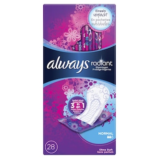 Always | Radiant | Protège Slips | Radiant | Maxi Normal 