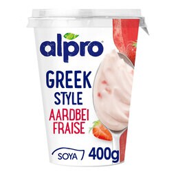 Aardbei | Griekse Stijl | Plantaardig | Yoghurt