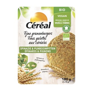Céréal | Bio | Cereal | Bio |galette épinards 180g 