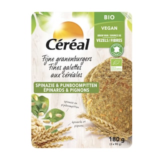 Céréal | Bio | Cereal | Bio |galette épinards 180g 