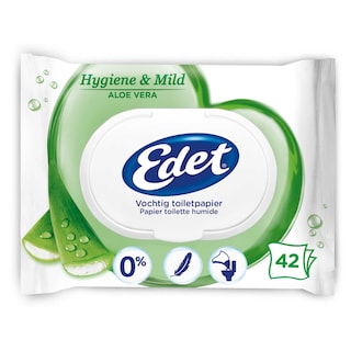 Edet | Toiletpapier | Vochtig | Aloe Vera 
