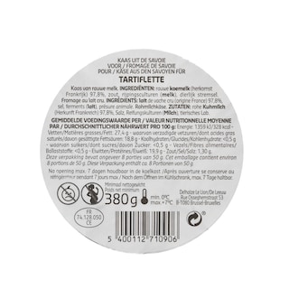 Delhaize | Tartiflette 
